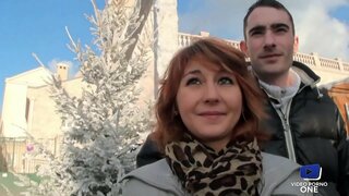 Mlada i lepa ona je sjeban od strane njenog momka